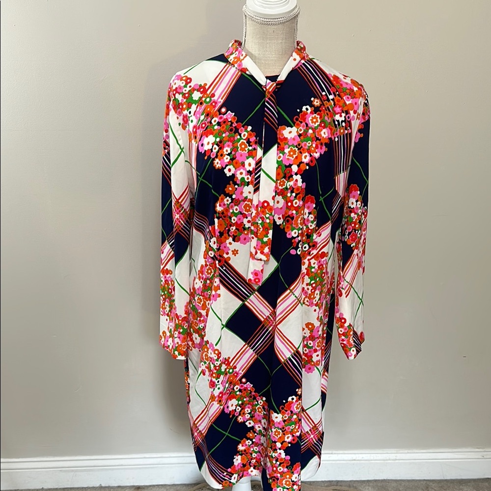 Vintage 70’s Mod Dress Berkshire‎ Floral Midi Dress